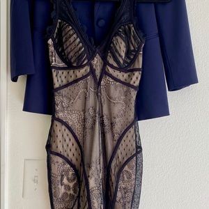 BEBE Lace Mini Dress